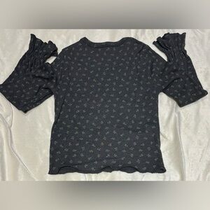 Zara long sleeve, with a floral print